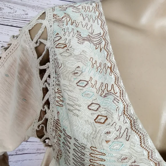 Free People Embroidered Tunic XS NWT - Picture 5 of 14